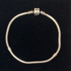 Pandora Silver Snake Chain Bracelet 23
